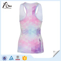 Women Custom Design Sublimation Singlet Dry Fit Running Wear